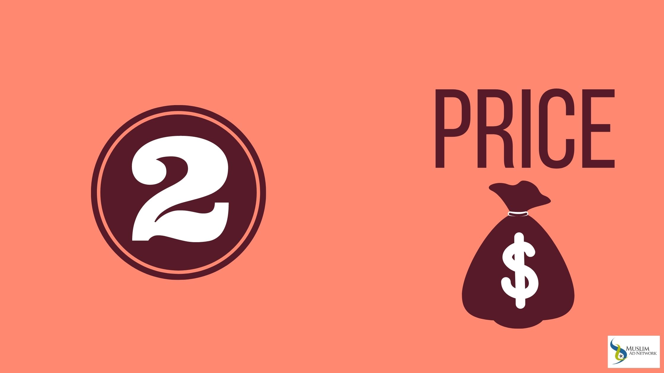 price of your halal product or service