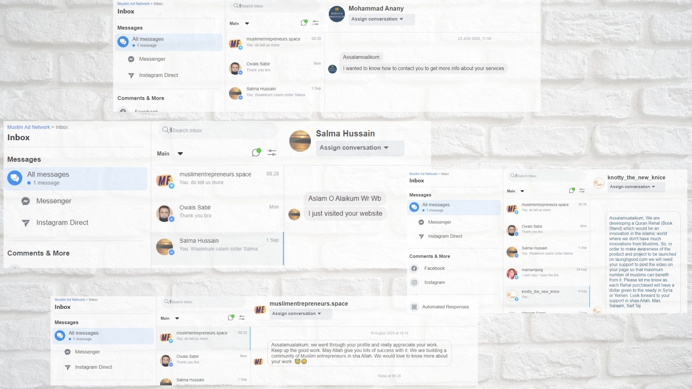 Muslim audience engagement