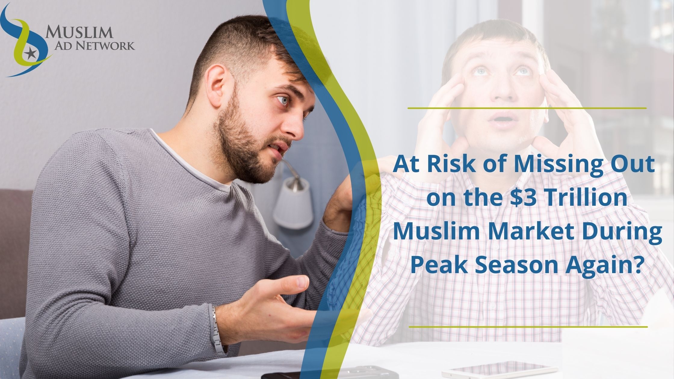 Muslim market during peak season