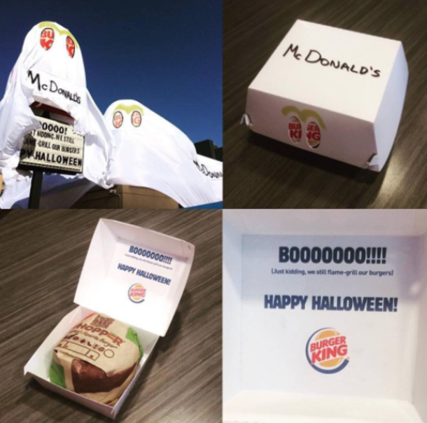 Burger King's "the ghost of McDonald’s"