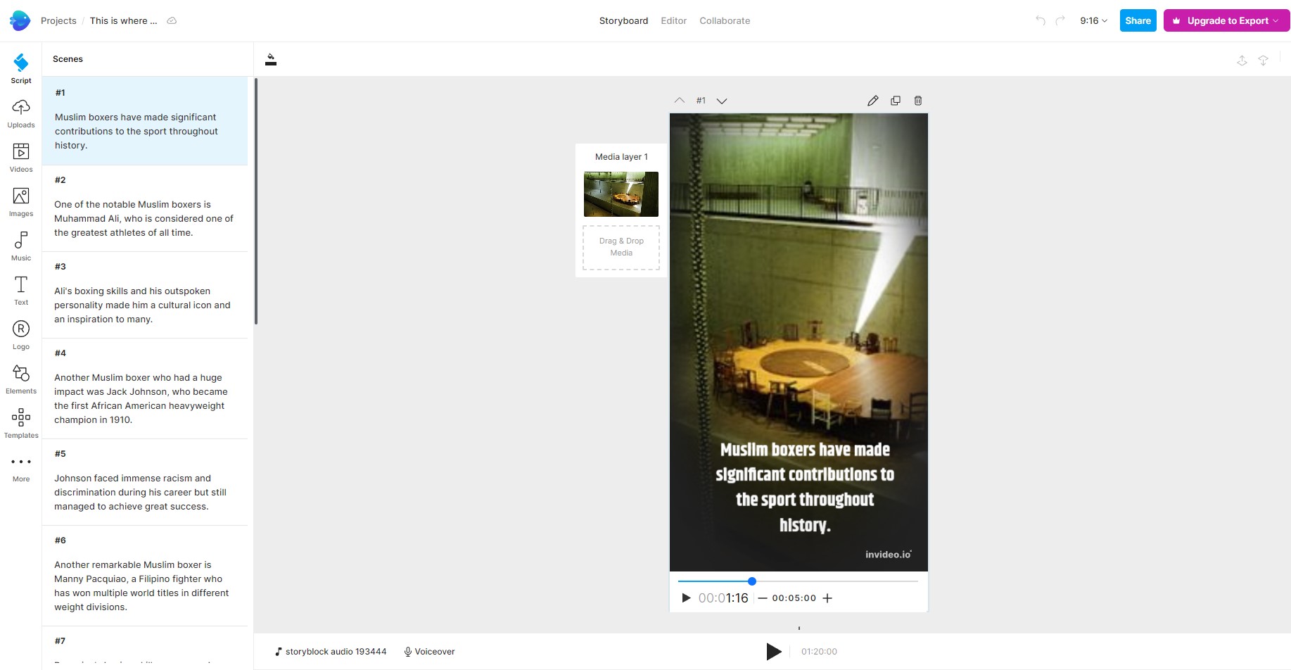 InVideo for Islamic business