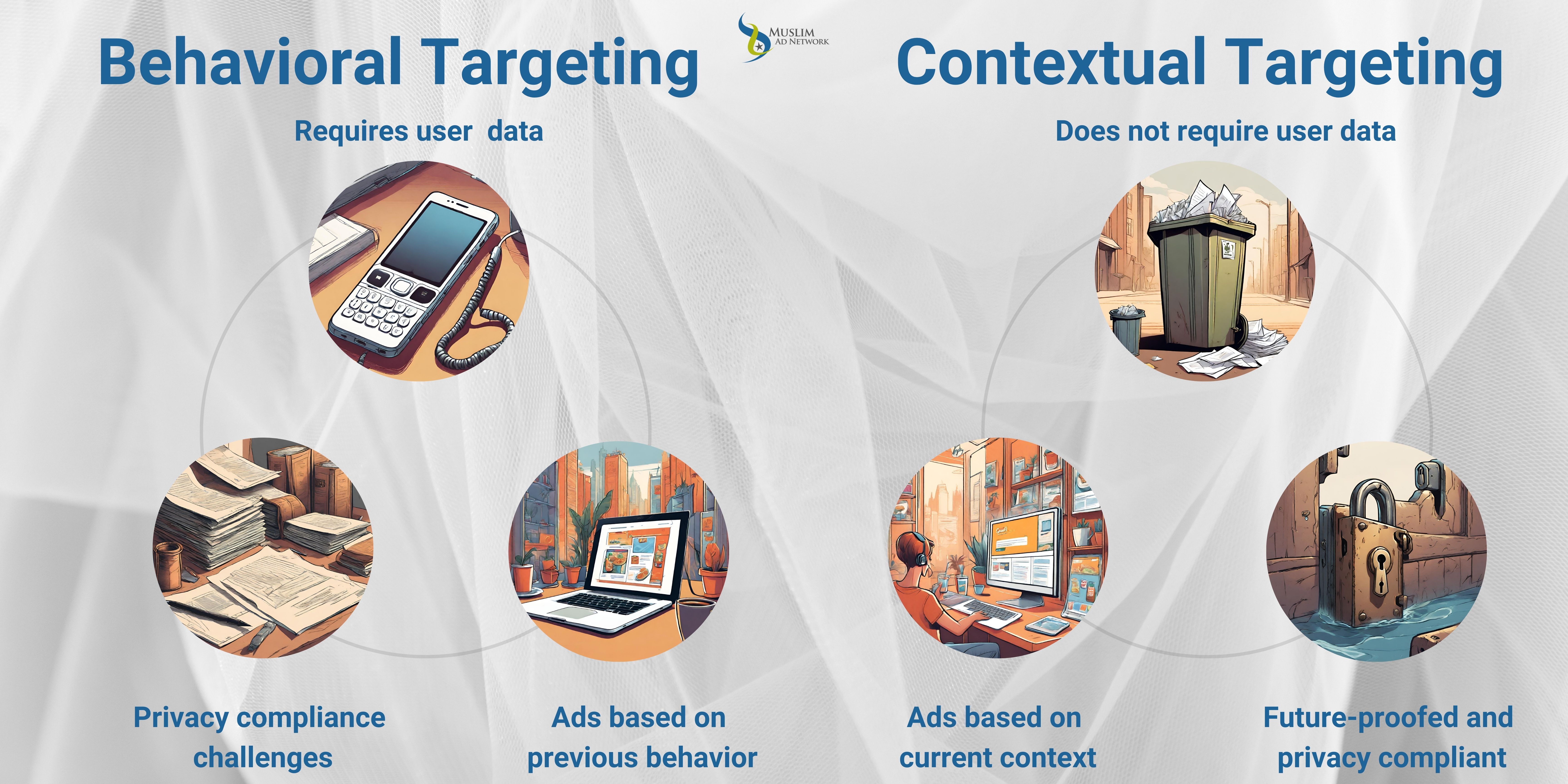 behavioral advertising versus contextual advertising