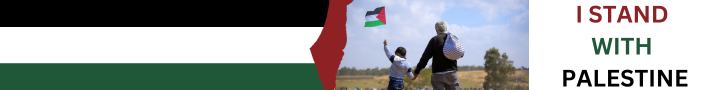 I stand with Palestine